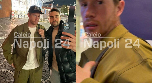 Convocazione Belgio, De Bruyne è partito in serata da Capodichino! | FOTO CN24