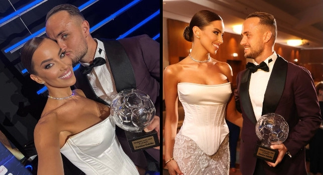 Premio in Slovacchia, lady Lobotka esalta l'azzurro: Sei un esempio di duro lavoro e gentilezza! | FOTO