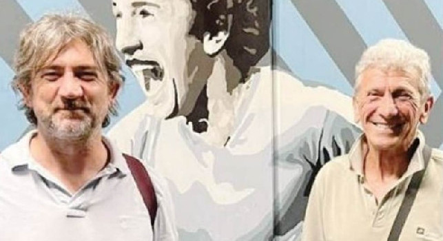 Omaggio a Beppe Savoldi prima di Napoli-Milan: presente anche suo figlio Gianluca