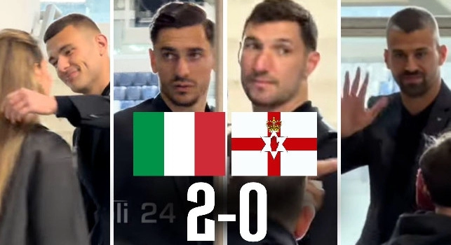 Italia Irlanda del Nord 2-0