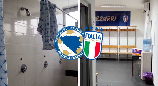 Bosnia-Italia, manca pochissimo! Ma avete visto lo spogliatoio degli azzurri? | VIDEO