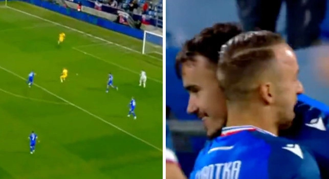 Slovacchia-Romania 2-0, assist di Lobotka in amichevole! Ruba palla e serve Strelec | VIDEO