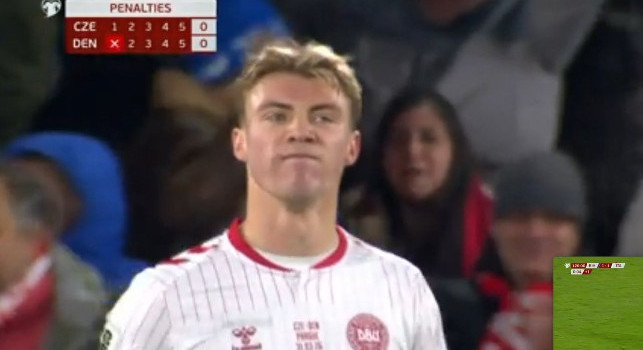 Hojlund, Repubblica Ceca-Danimarca