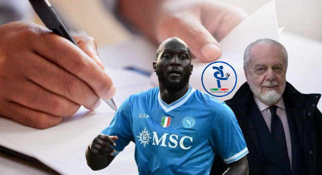 Romelu Lukaku e Aurelio De Laurentiis