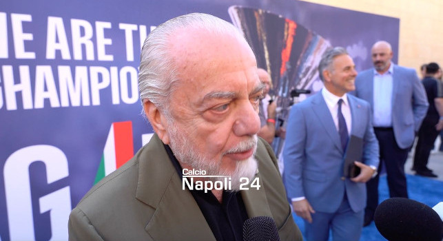 De Laurentiis a CN24 annuncia: Conte-Nazionale, se me lo chiedesse accetterei! Ma dubito lo faccia | ESCLUSIVA VIDEO