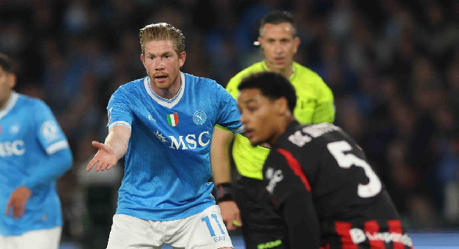 Delude De Bruyne, Conte lo stava cambiando quando..., retroscena Napoli-Milan