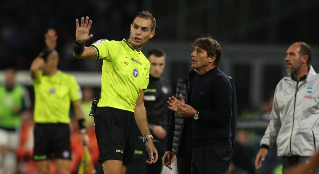 Napoli-Como, multa a Conte