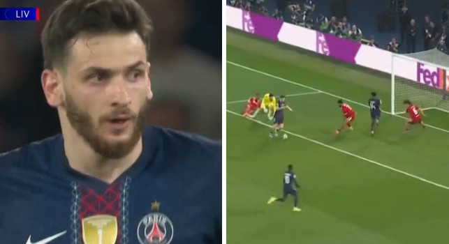 Kvaratskhelia incanta con il PSG in Champions League: che gol contro il Liverpool! | VIDEO