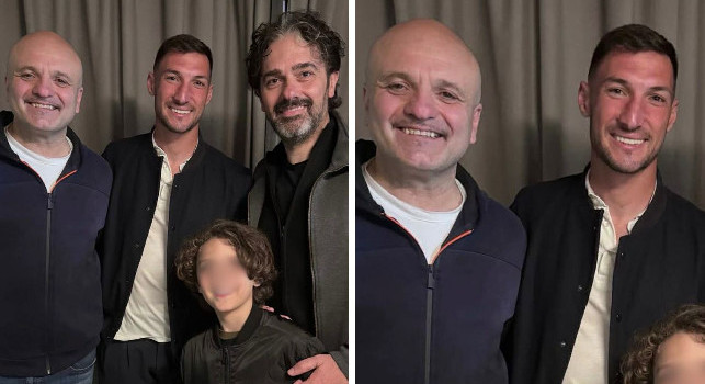 Relax e risate per Matteo Politano: al cinema con Peppe Iodice per Mi batte il corazon | FOTO