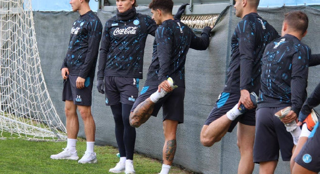 Allenamento Napoli