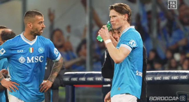 Scott, se ti metto attaccante?, DAZN svela le parole di Conte e la reazione di Allegri all'1-0