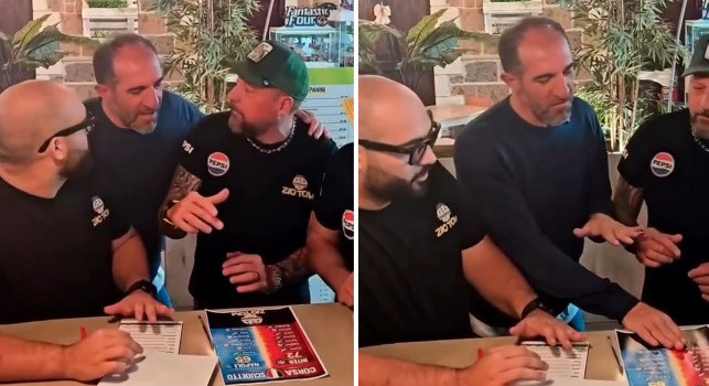 Scudetto? Finch&eacute; la matematica non ci condanna...: Stellini e la gag in paninoteca | VIDEO