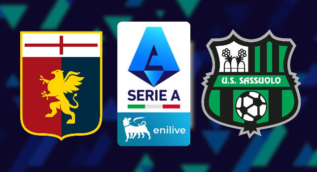 Formazioni ufficiali Genoa-Sassuolo: le scelte di De Rossi e Grosso