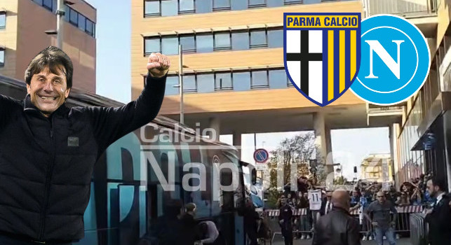 Arrivo Napoli Parma