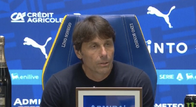 Conte in conferenza: Il sogno dipende dagli altri, non da noi! Abbiamo portato a casa la Supercoppa e ci qualificheremo in Champions, sar&agrave; importante