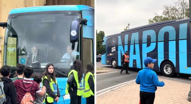 Pullman SSC Napoli a Parma