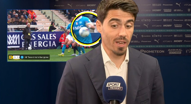 Moviola Parma-Napoli, Cuesta sincero: Neanche per noi c'era rigore per il tocco in area di Buongiorno