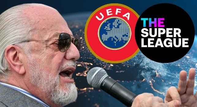 De Laurentiis: Superlega? Meglio un campionato europeo club &Eacute;lite tutto l'anno! Ecco la mia idea di format