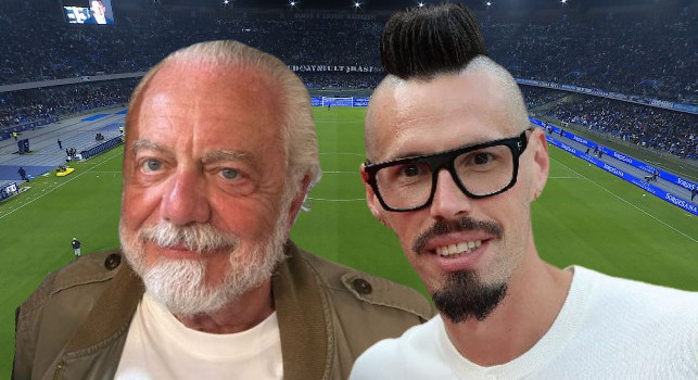 De Laurentiis: I calciatori giocano per soldi, altro che maglia!. Poi elogia Hamsik: Unico esempio di lealt&agrave;