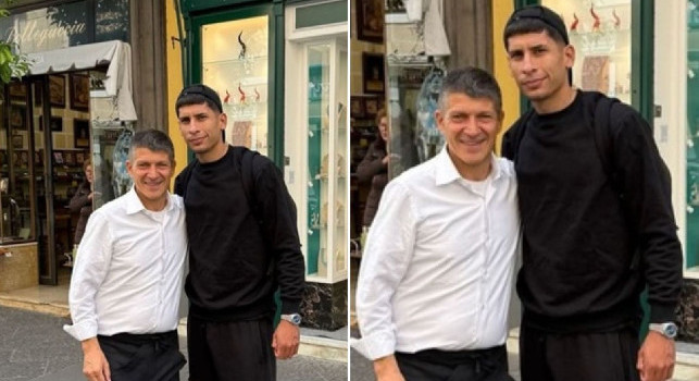 Mathias Olivera a Sorrento