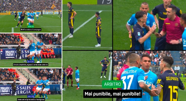 Open VAR su DAZN, il tocco di mano di Buongiorno in Parma-Napoli