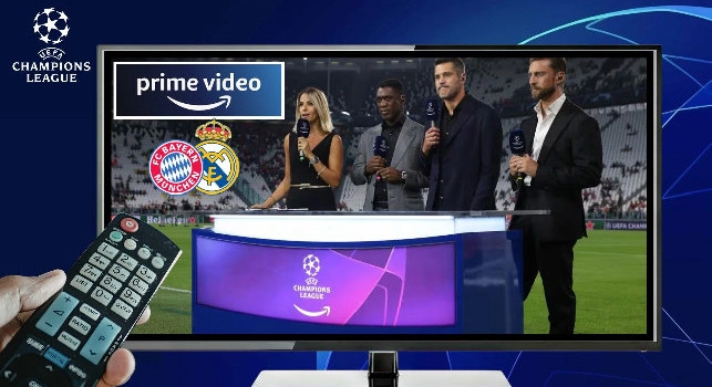 Champions League su Prime Video: regalone stasera per gli abbonati Amazon