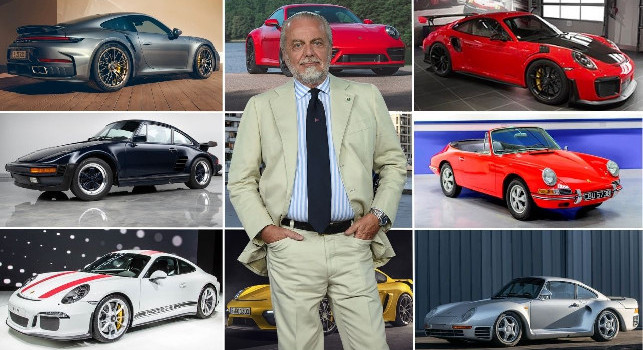 Elenco auto di lusso De Laurentiis: c'&egrave; un pezzo che scatenerebbe una maxi asta