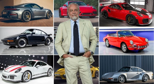 Elenco auto di lusso De Laurentiis: c'&egrave; un pezzo che scatenerebbe una maxi asta