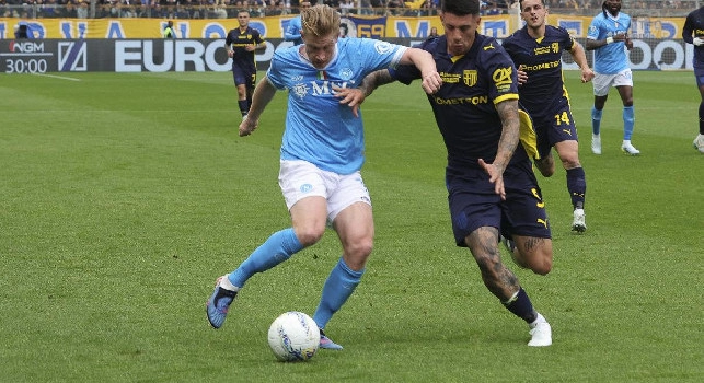 Gazzetta - De Bruyne rester&agrave; a Napoli a prescindere che in panchina ci sia Conte o un altro