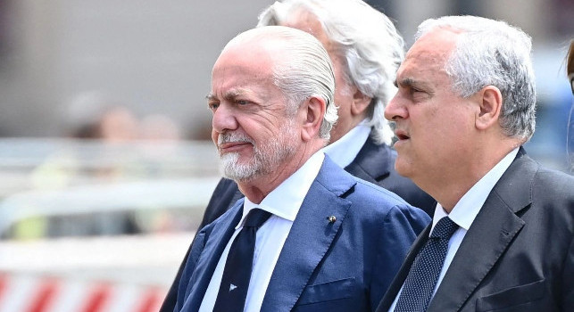 Pugni, spintoni, la crociata anti Frosinone e l\'abbraccio della santa alleanza: il rapporto odio amore tra De Laurentiis e Lotito