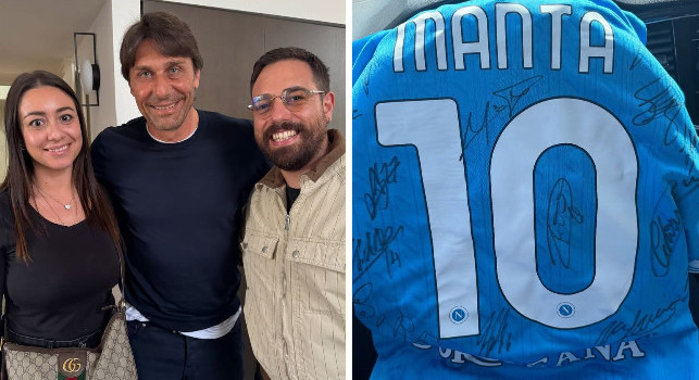 Consegna speciale a casa Conte: il mister del Napoli <i>pazzo</i> per la pasticceria napoletana | FOTO