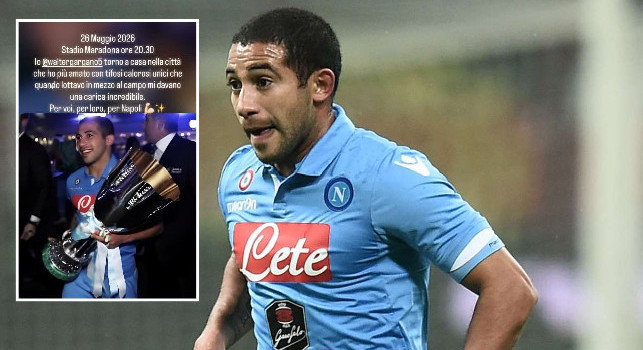 Torno nella citt&agrave; che ho amato di pi&ugrave;. Amichevole Napoli Legends, annunciato Gargano!