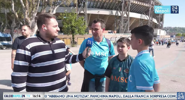 DIRETTA VIDEO - Napoli Lazio: segui il pre partita coi tifosi al Maradona