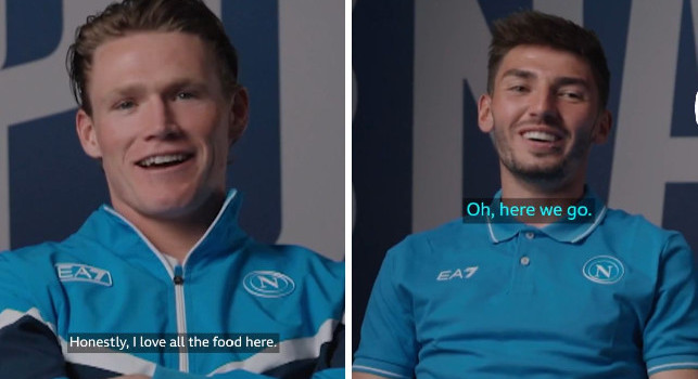 McTominay e Gilmour <i>pazzi</i> per il cibo napoletano: siparietto tra i due scozzesi, qual &egrave; il loro piatto preferito? | VIDEO