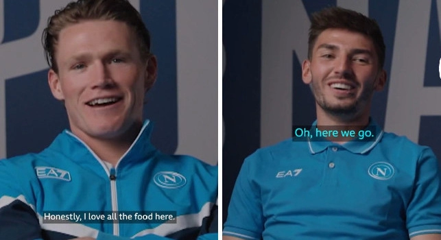 McTominay e Gilmour <i>pazzi</i> per il cibo napoletano: siparietto tra i due scozzesi, qual &egrave; il loro piatto preferito? | VIDEO