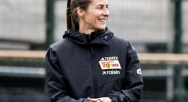 Giornata storica in Bundesliga, una donna debutta sulla panchina nell'Union Berlino