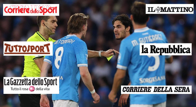Napoli-Lazio 0-2: i commenti dei quotidiani