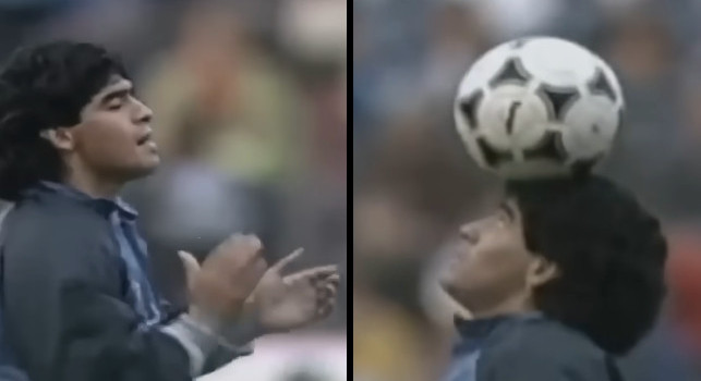 Live is life!: 37 anni esatti fa, il riscaldamento di Maradona diventato iconico e leggendario | VIDEO