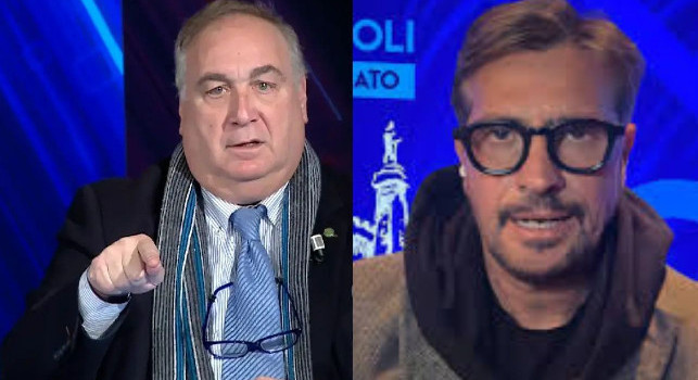 Chiariello: Non baster&agrave; mai parlare del 30esimo posto del Napoli in Europa. La replica secca di Parlato