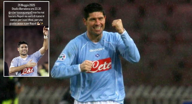 Amichevole Napoli Legends, annunciato anche il Pampa Sosa! | FOTO