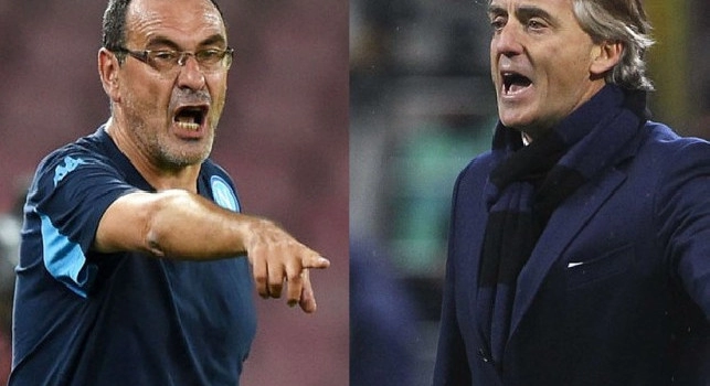 Napoli, spunta il piano B in caso d'addio di Conte: Sarri o Mancini