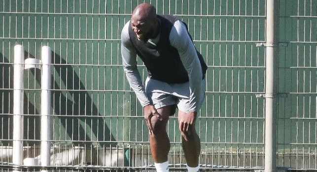 Allarme Lukaku in Belgio, smorfia di dolore durante l'allenamento individuale | FOTO