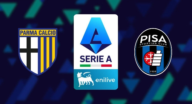 Formazioni ufficiali Parma-Pisa
