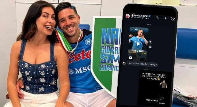 Lady Simeone esalta McTominay, che risate col Cholito: Mia moglie alle 4 del mattino pensa al Napoli! | FOTO
