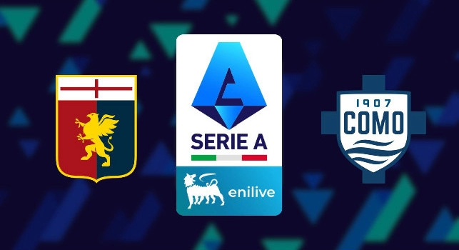Formazioni ufficiali Genoa-Como