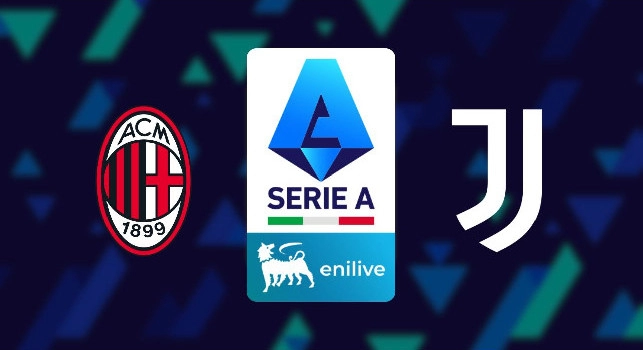 Formazioni ufficiali Milan-Juventus