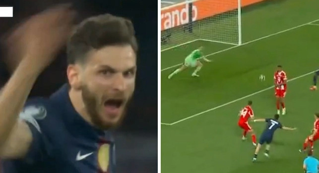 Kvaratskhelia incanta con il PSG in Champions League: che gol contro il Bayern Monaco! | VIDEO