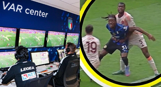 Inchiesta arbitri e l'episodio Ndicka-Bisseck, Fanpage: tagliati 50 secondi dall'audio della sala VAR di Inter-Roma