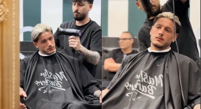 Nuovo look per Mazzocchi in vista di Como-Napoli | FOTO