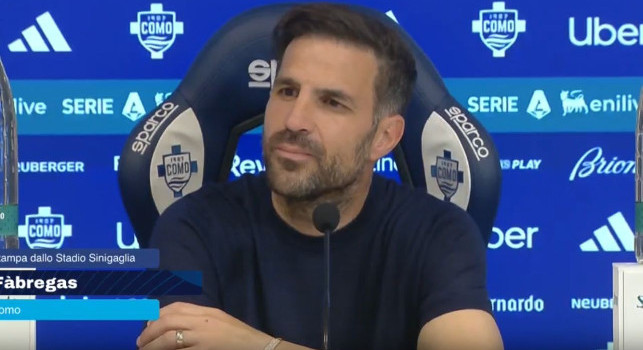 Como, Fabregas in conferenza: Abbiamo fatto una partita scomoda per loro ma non &egrave; bastato per vincere! Sono arrabbiato, abbiamo fatto una prestazione importante contro i campioni d'Italia